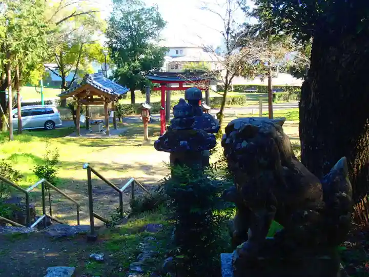 白山神社の景色