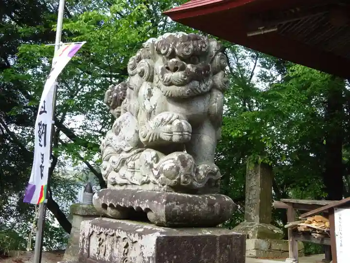 隠津島神社の狛犬