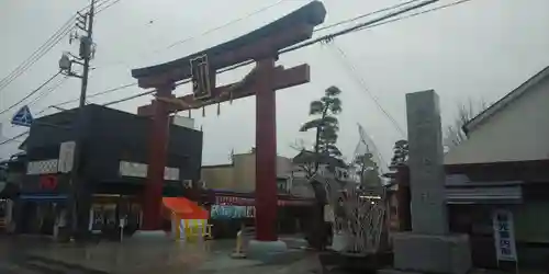 笠間稲荷神社の鳥居