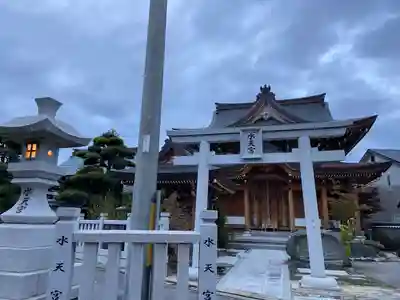 水天宮西廣寺の鳥居