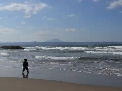 稲佐の浜　弁天島(島根県)