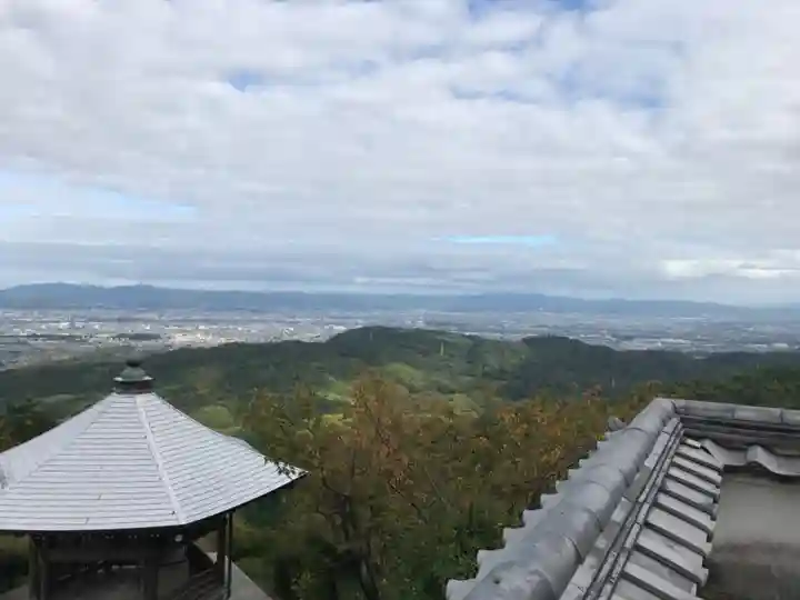 善峯寺の景色