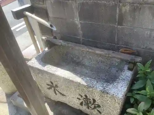 秋葉神社の手水舎