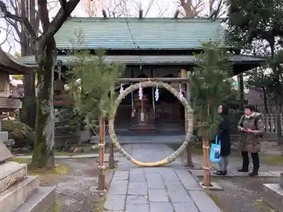 仲町氷川神社の本殿・本堂