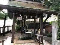 柏諏訪神社の手水舎
