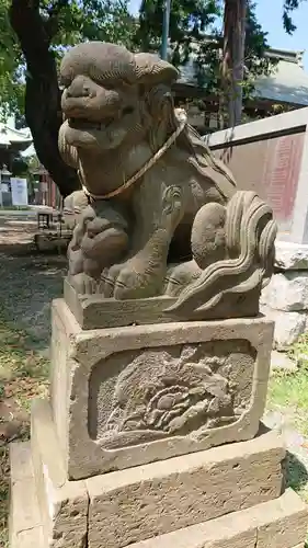 篠原八幡神社の狛犬