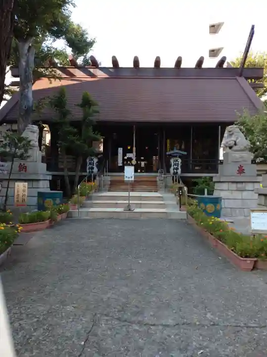 高円寺氷川神社の本殿・本堂