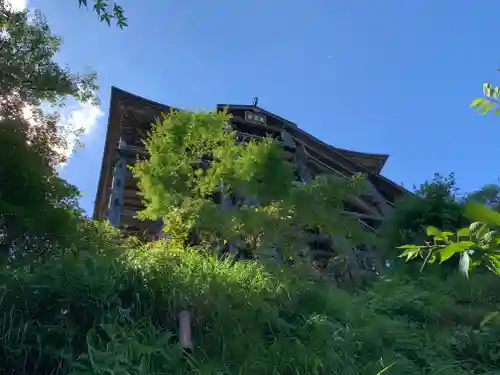 笠森寺の本殿・本堂