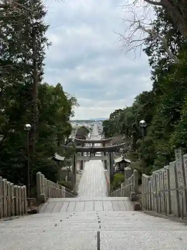 宮地嶽神社の鳥居