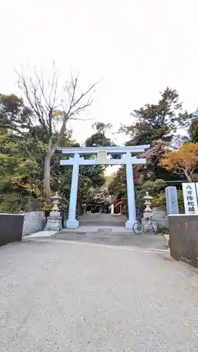 検見川神社の鳥居