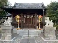 朝椋神社の本殿・本堂