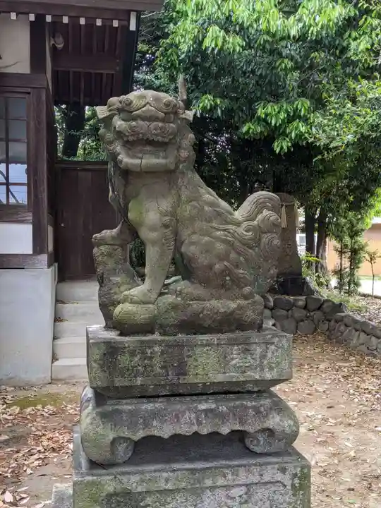 天神社・覚明堂(牛山町)の狛犬