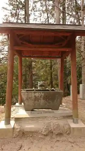  大岩山 最勝寺の手水舎