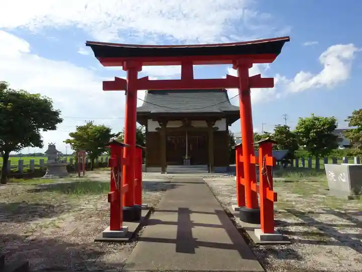 真木八幡香取両神社(茨城県)