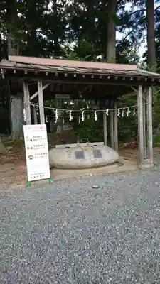 羽黒神社の手水舎
