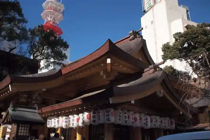 小梳神社の本殿・本堂