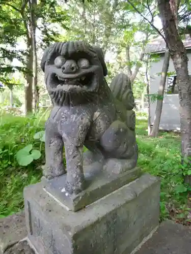 永山神社の狛犬