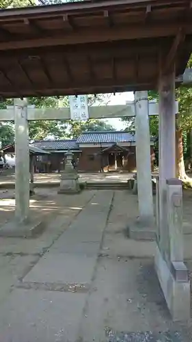 諏訪稲荷神社の鳥居