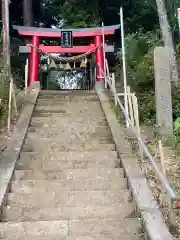 五霊神社の鳥居