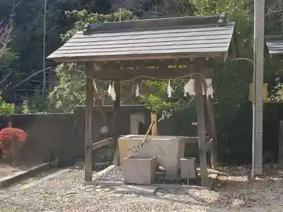賀羅加波神社の手水舎