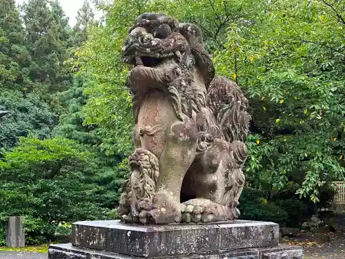 一条八幡神社の狛犬