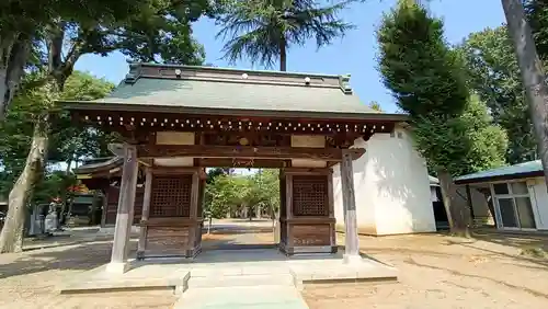小野神社の山門・神門