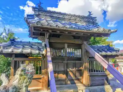 源氏八幡社(源氏島八幡社)の本殿・本堂