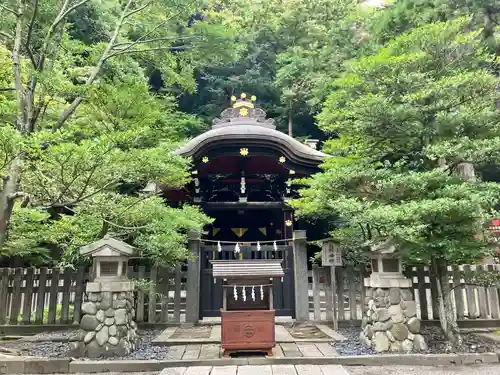 白旗神社の本殿