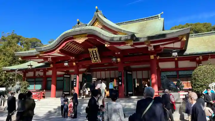 西宮神社の本殿・本堂