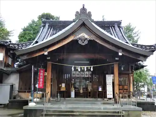 於保多神社の本殿