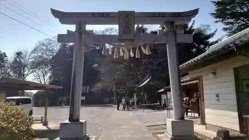 前玉神社の鳥居