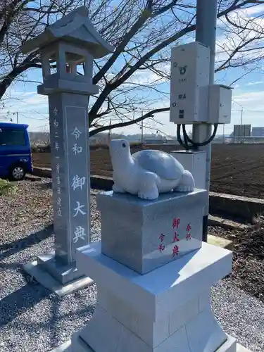 磐裂根裂神社の狛犬