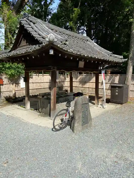 水無瀬神宮の手水舎