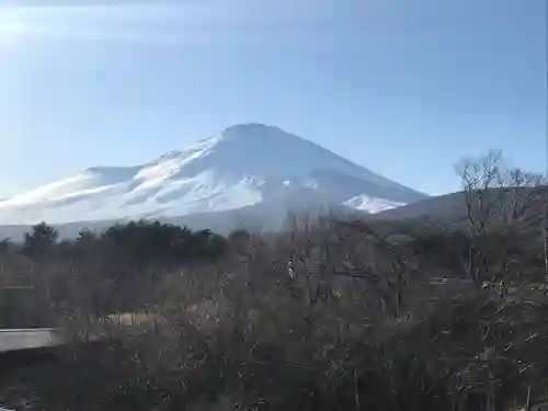 富士山東口本宮 冨士浅間神社の景色