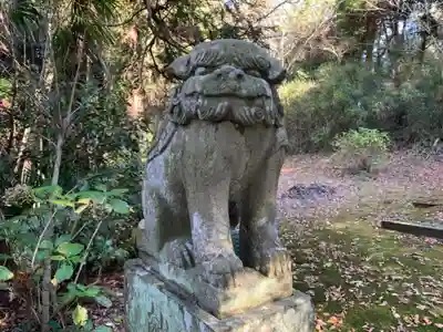 櫃狹神社の狛犬