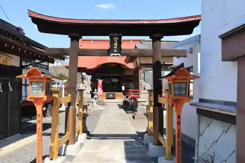 大鏑神社の鳥居