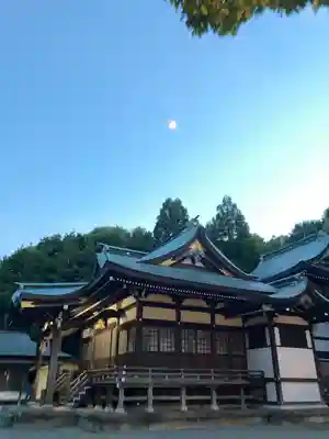 落合白山神社の本殿・本堂