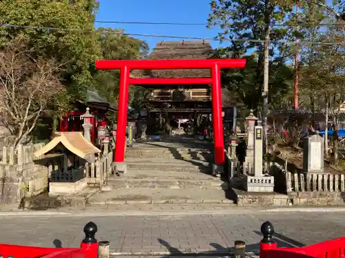 青井阿蘇神社の鳥居