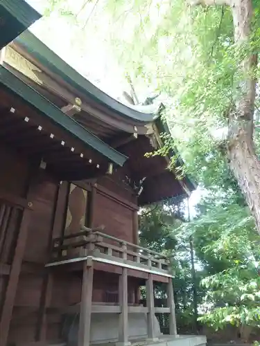 鎮守氷川神社の本殿