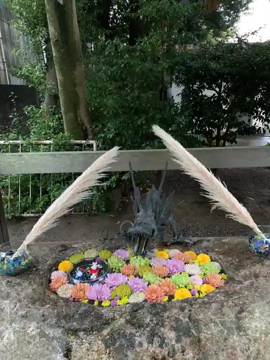 彌都加伎神社の手水舎