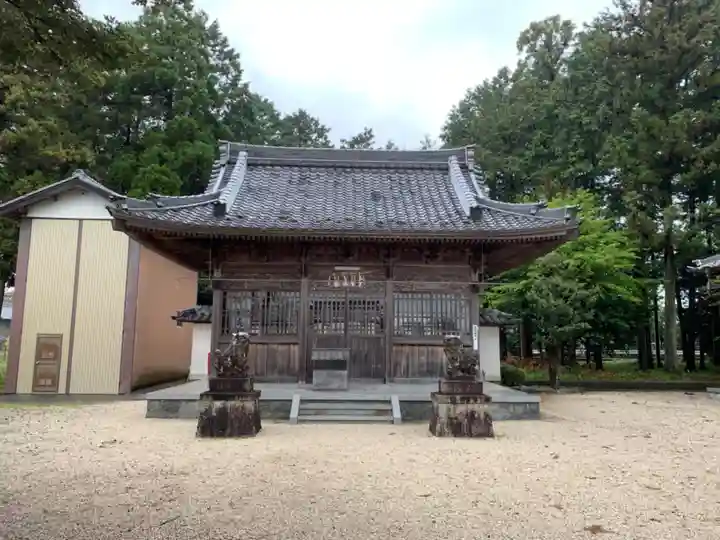 八幡社の本殿・本堂