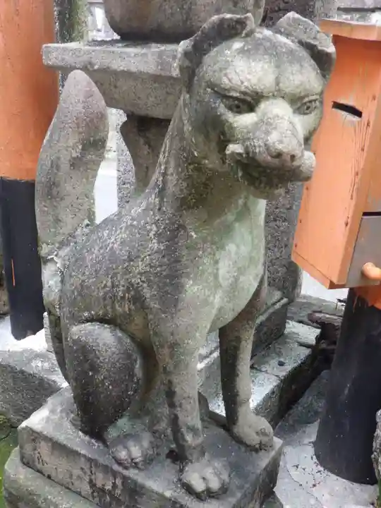 御辰稲荷神社の狛犬