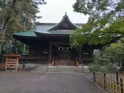 浜松八幡宮の本殿・本堂