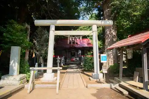 小林鳥見神社の鳥居