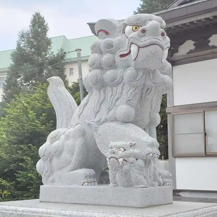 高穂神社の狛犬