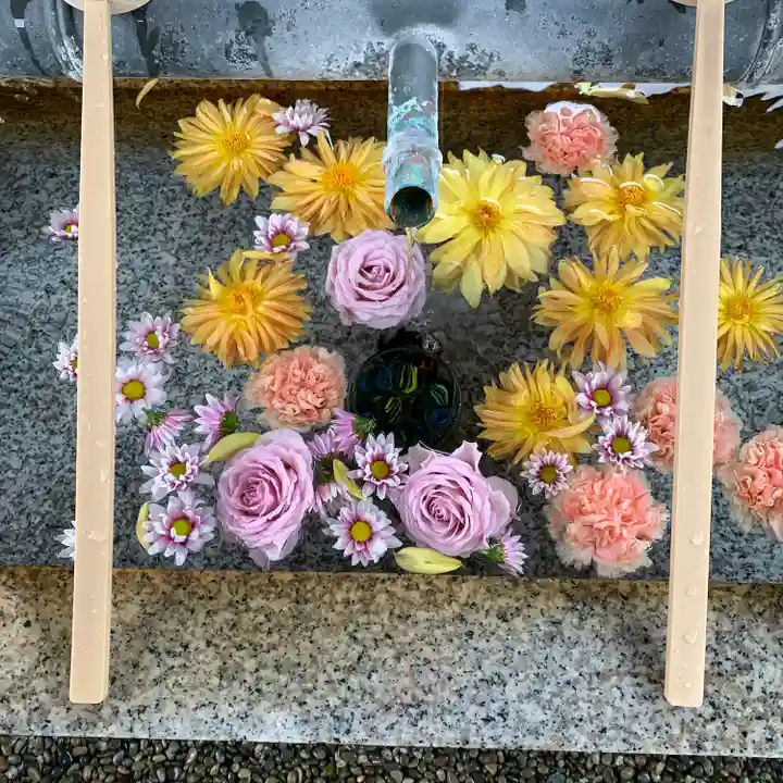 伊和志津神社の手水舎