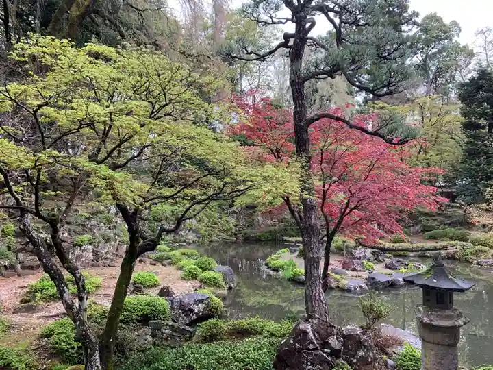 恵林寺の庭園