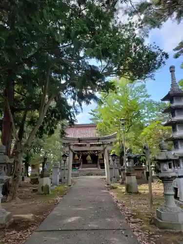 諏訪神社の鳥居