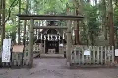 宝登山神社奥宮の鳥居