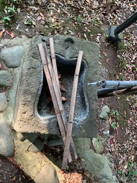 奥野神社の手水舎
